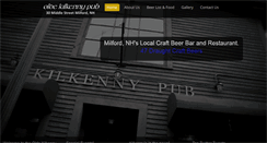 Desktop Screenshot of oldekilkennypub.com